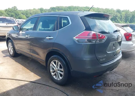 2014 Nissan Rogue S из США, поврежденный, VIN 5N1AT2MT1EC853181